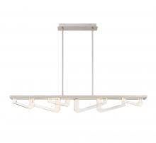 Lib & Co. CA 12179-041 - Arezzo, Linear LED Chandelier, Painted Brushed Champagne