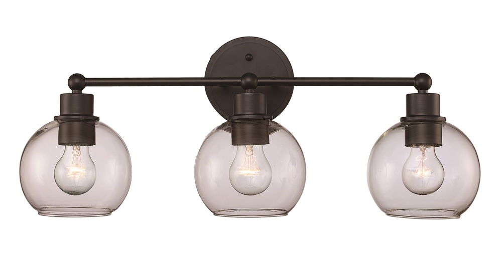 3LT VANITY BAILEY CL-BK