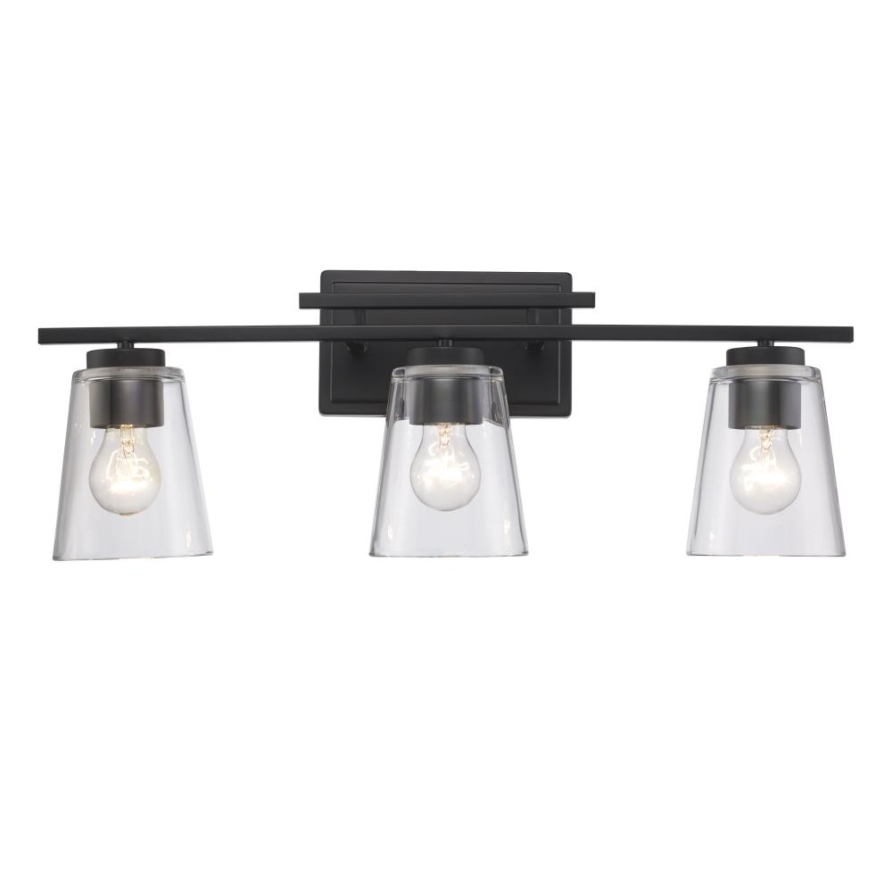 3LT VANITY-CL TAPERED-BK
