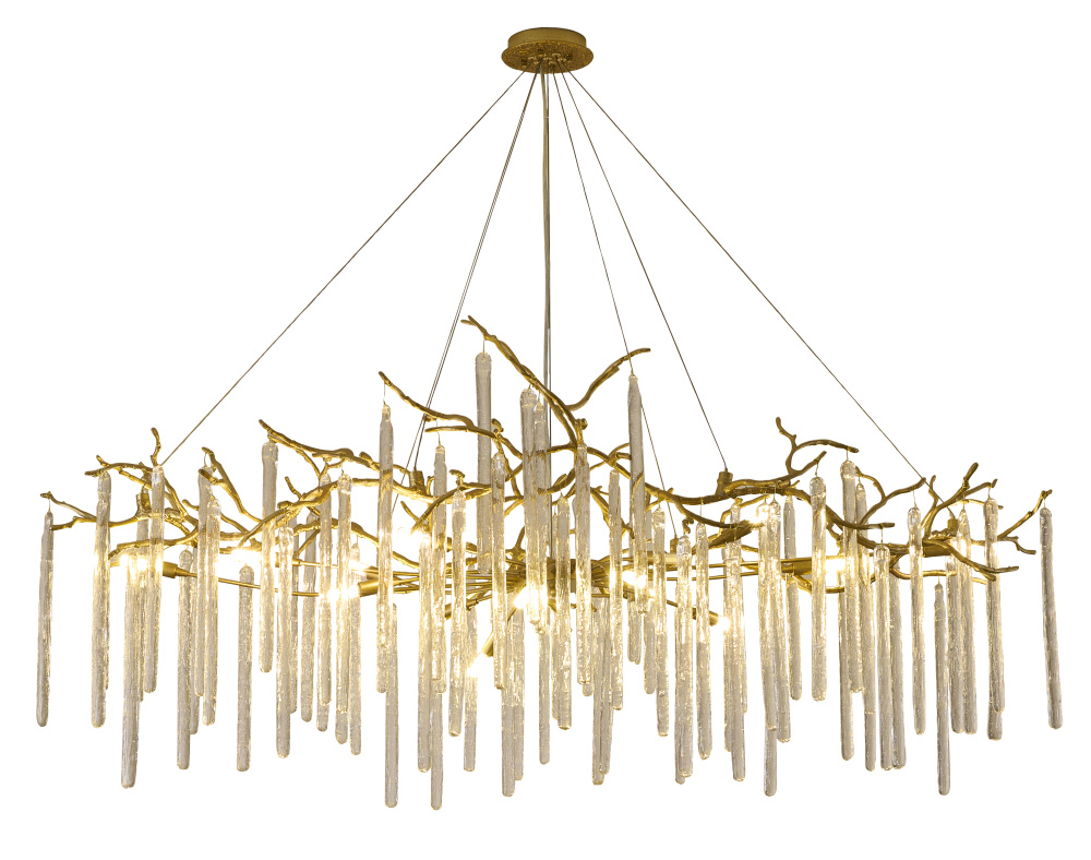 Brass Chandelier
