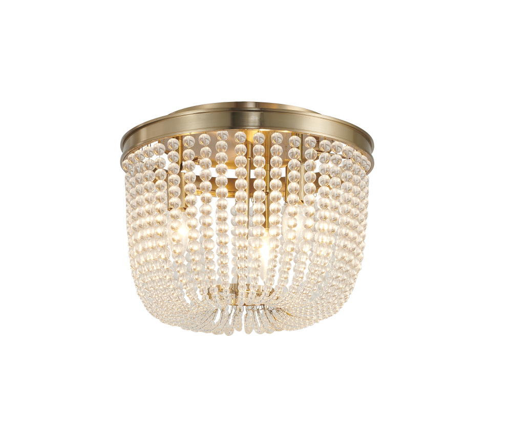Gold Semi Flush Mount