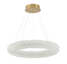 Bethel International CX04C31BR - Brass Frame Chandelier