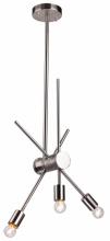 Bethel International DU76SN - Chandelier Shiny Nickel