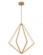 Bethel International WE03C32GD - LED Chandelier Metal & Silicone