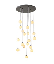 Bethel International WHP32BLK - Black Chandelier