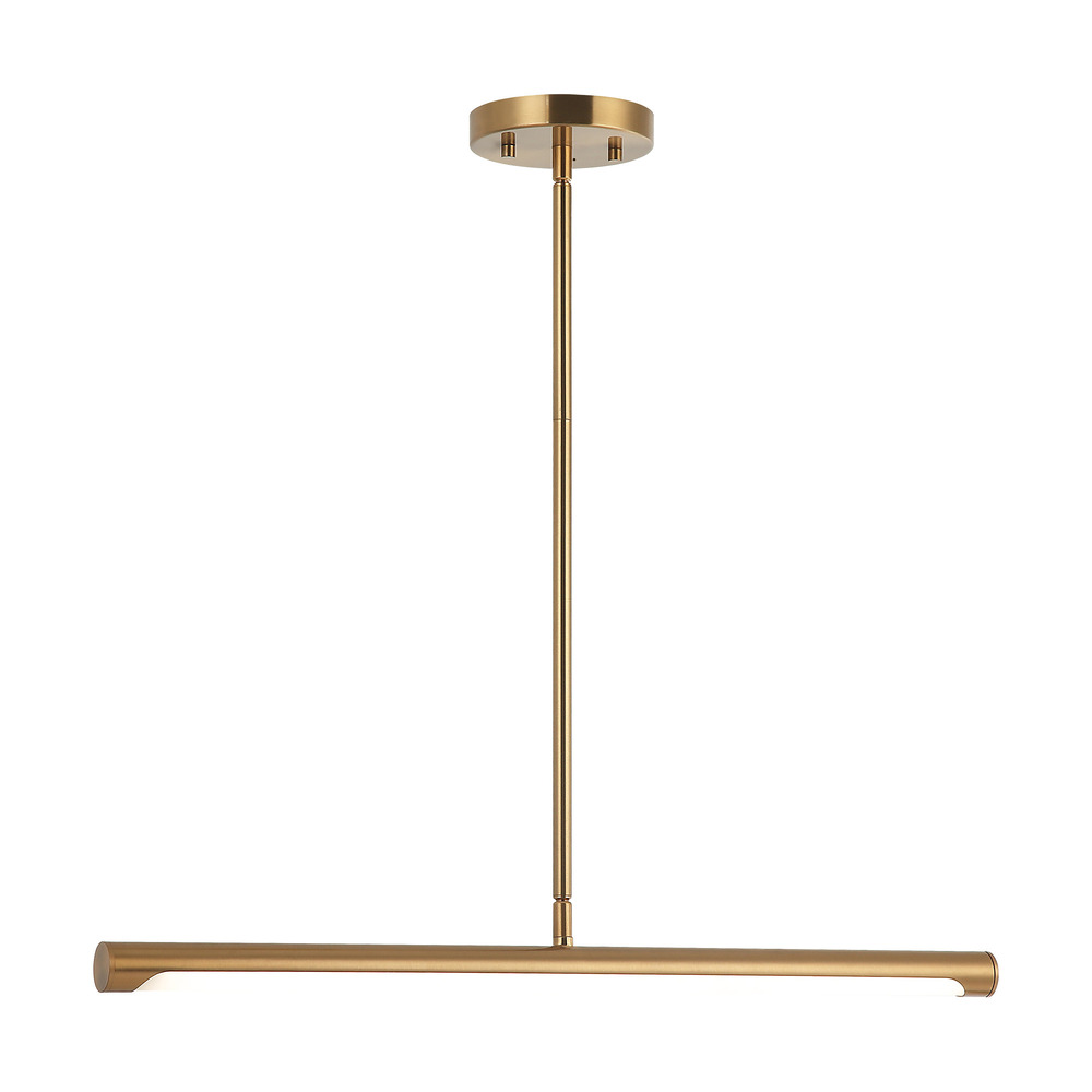Novelle Aged Gold Brass Pendant