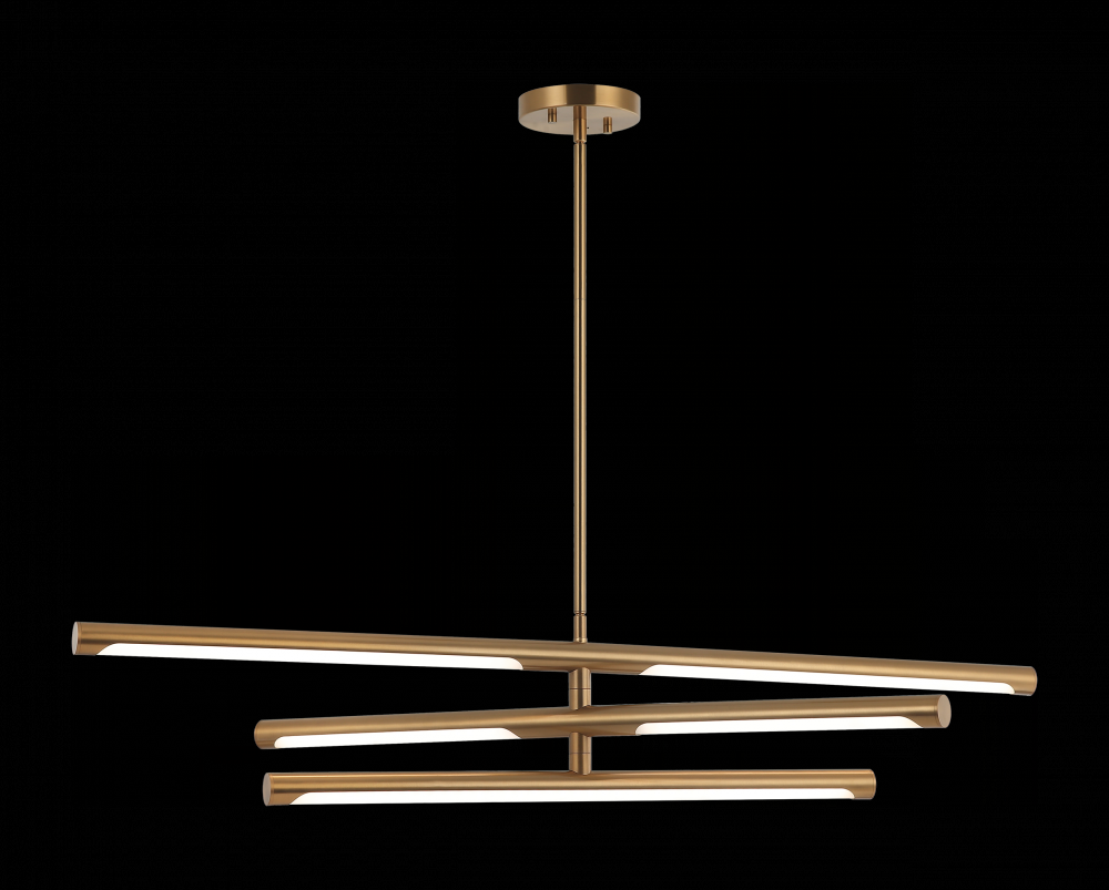 Novelle Aged Gold Brass Pendant