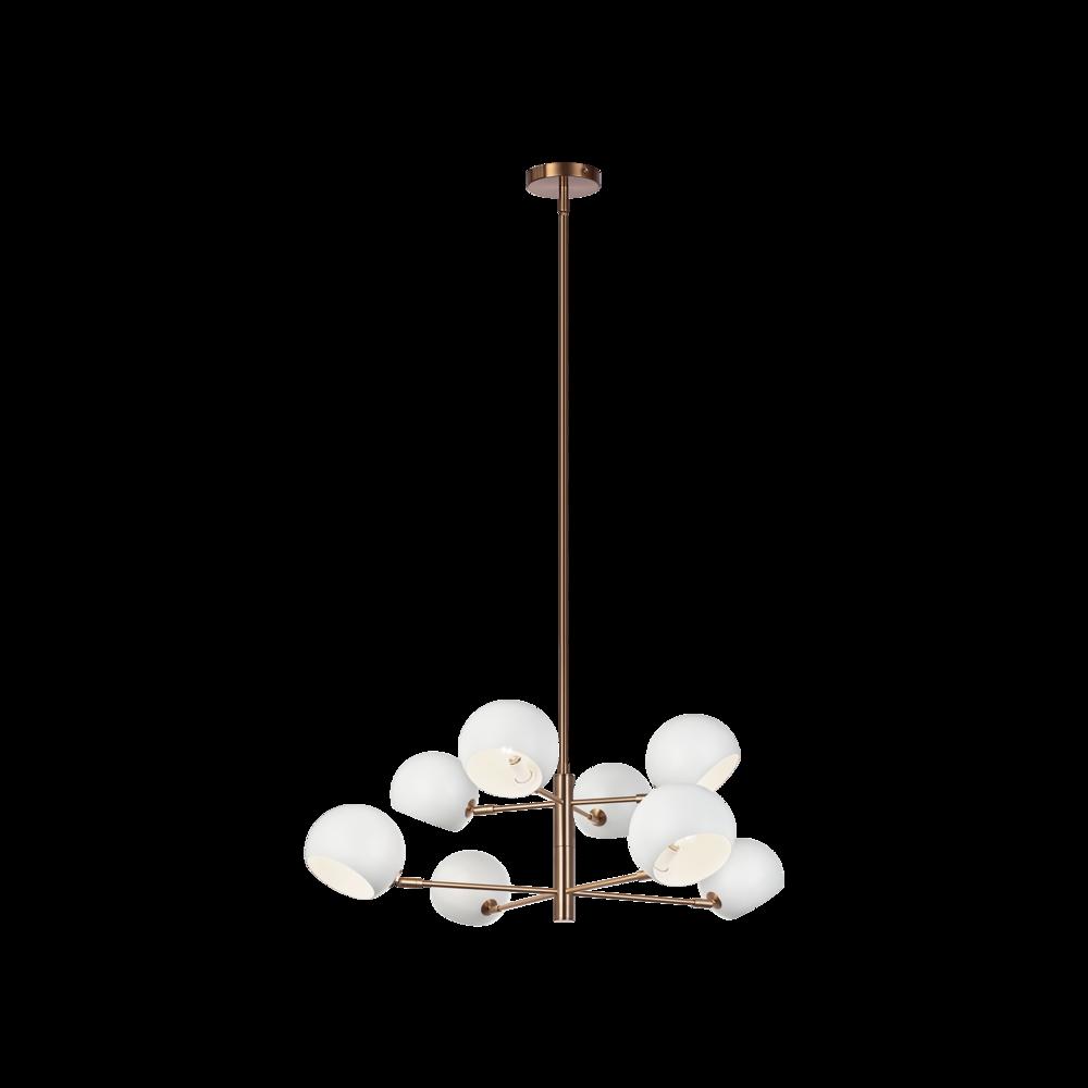 Orb Matte White Pendant