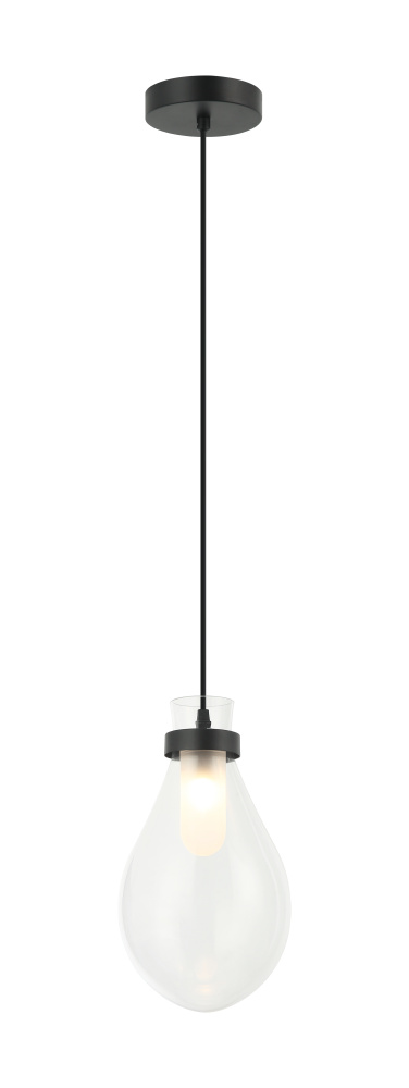 Seranna Matte Black Pendant