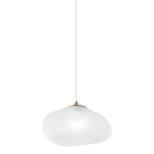 Melo Aged Gold Brass Pendant