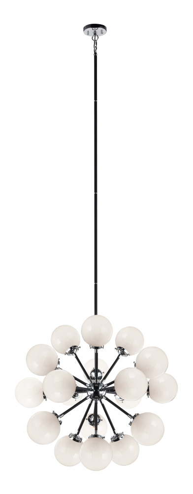 Soleil Chrome Chandelier