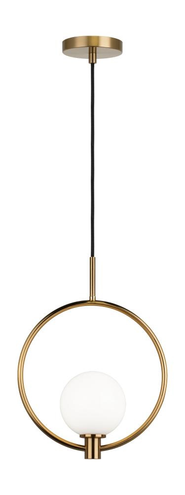 Averley Aged Gold Brass Pendant