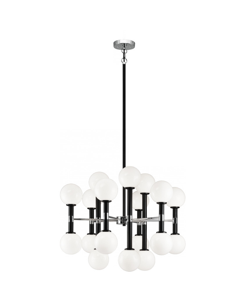 Stellar Black Chandelier