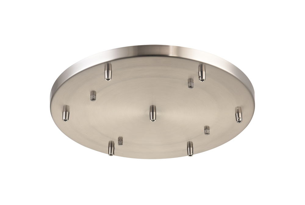 Multi Ceiling Canopy (Line Voltage) Brushed Nickel Canopy