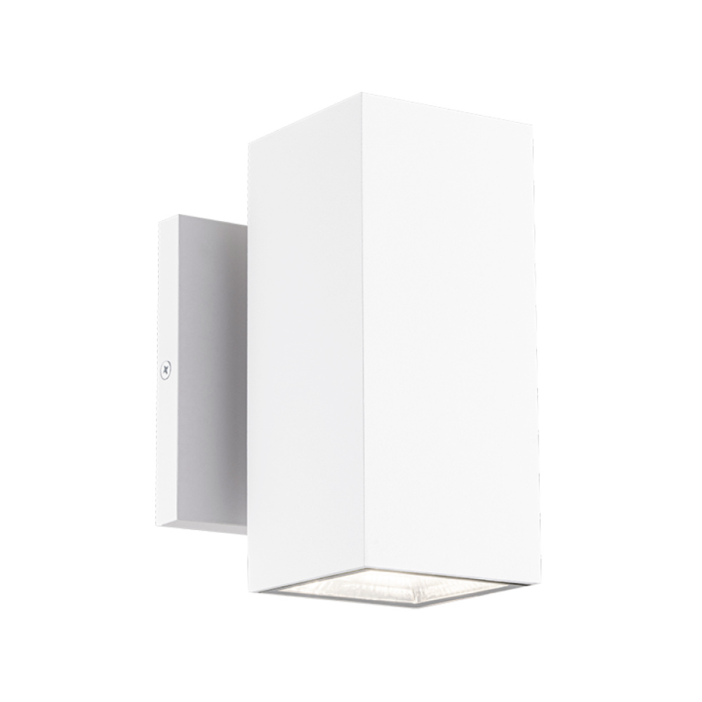 Kubular Matte White Wall Sconce