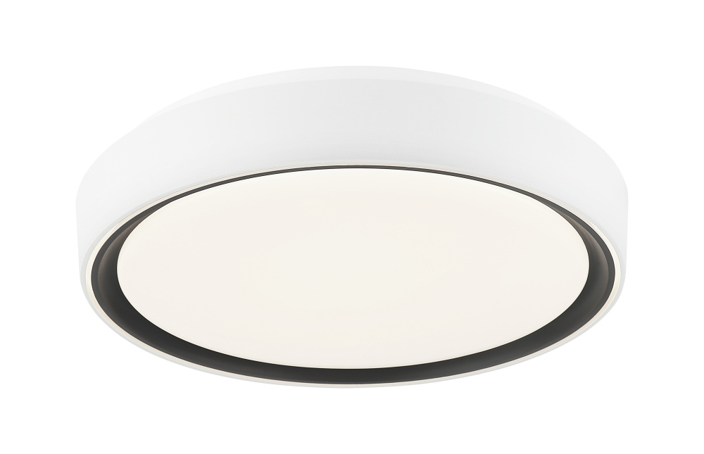 Alamus Aged Gold Brass + White Ceiling Mount