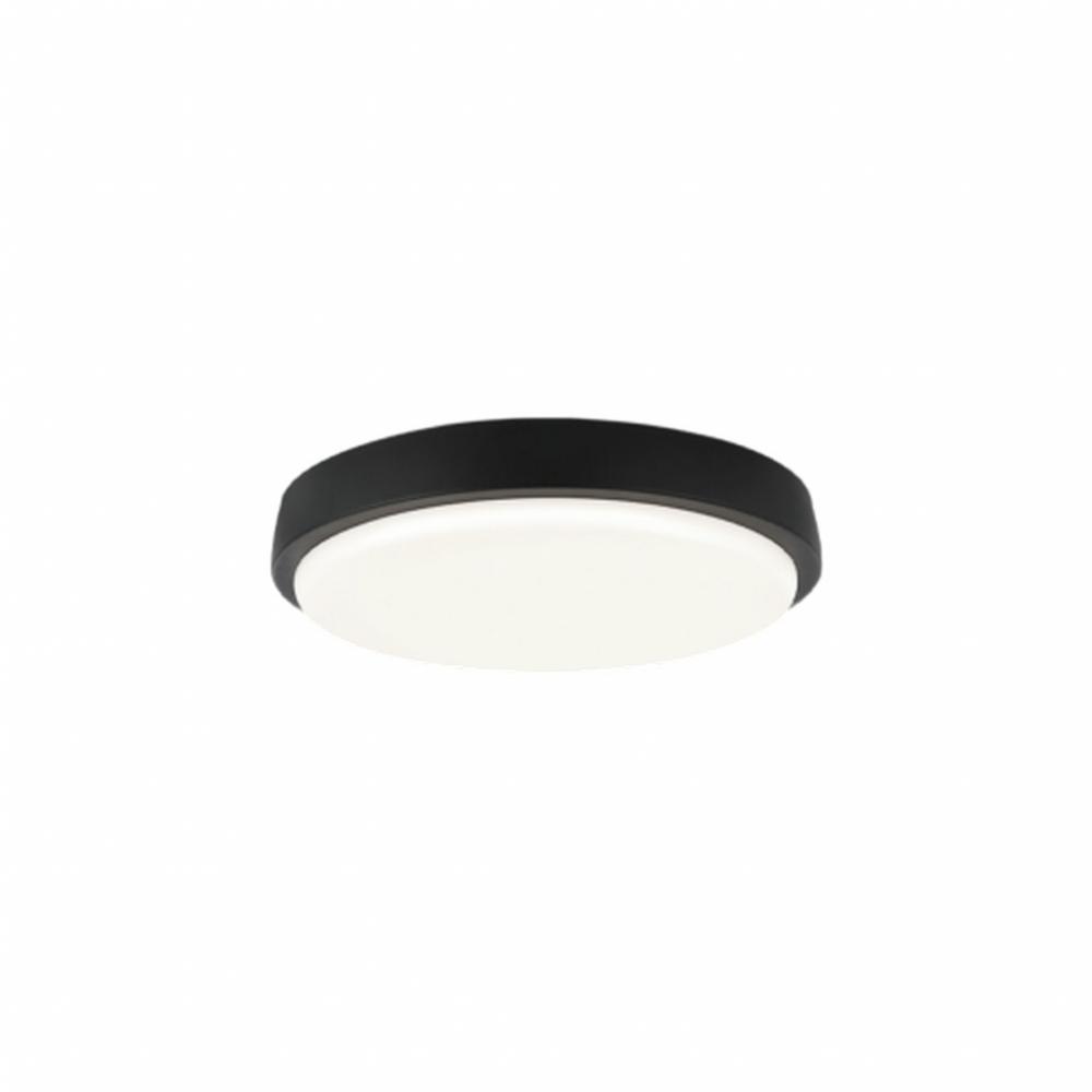 Zane Matte Black Flush Mounts