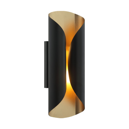 Ripcurl Matte Black Wall Sconce