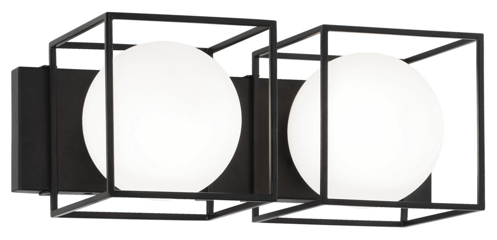Squircle Black Wall Sconce