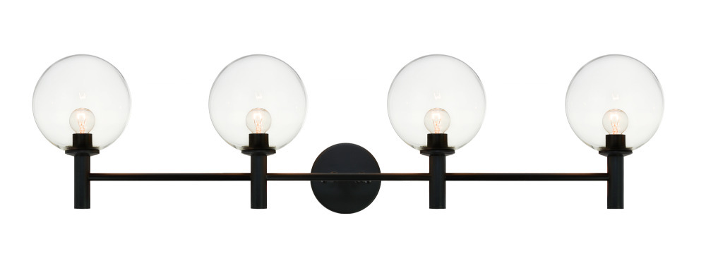 Cosmo Black Wall Sconce