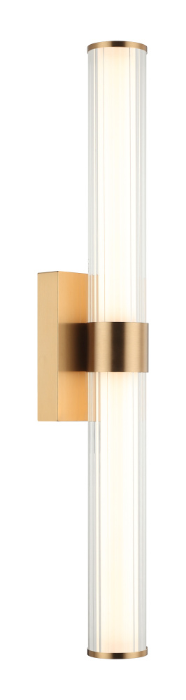 Macie Aged Gold Brass Vanity