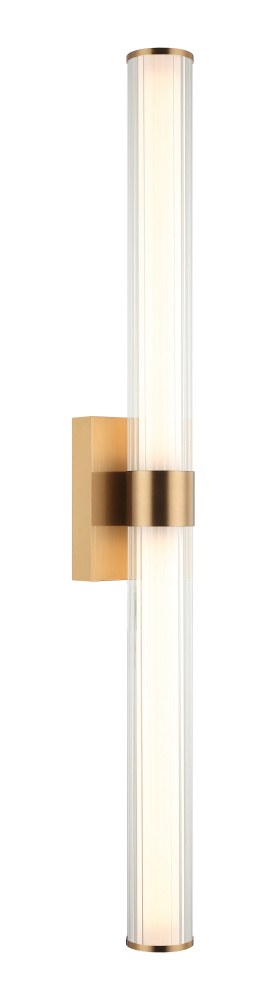 Macie Aged Gold Brass Vanity