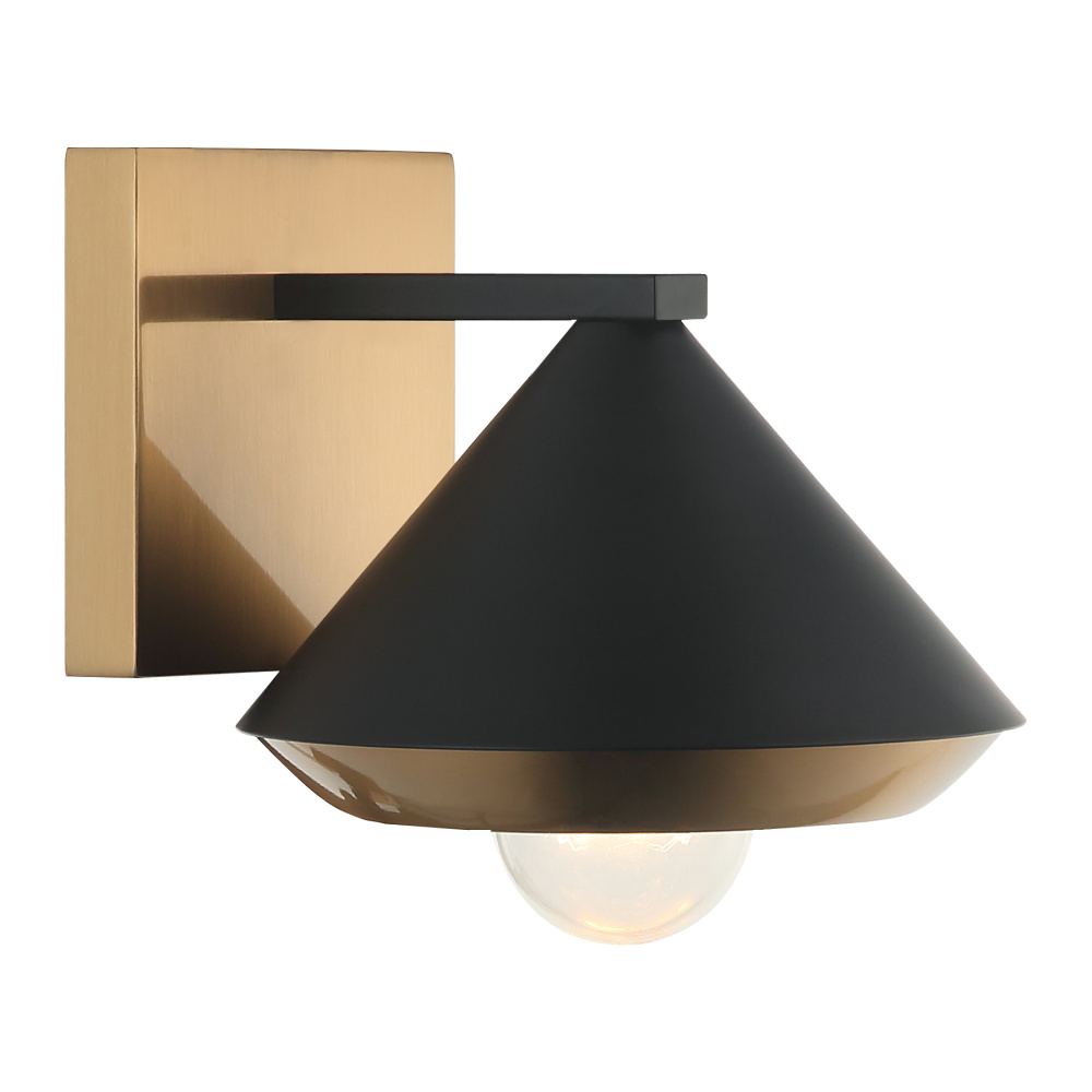 Velax Matte Black Wall Sconce