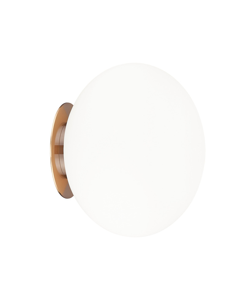 Mayu Aged Gold Brass Wall Sconce / Ceiling Mount