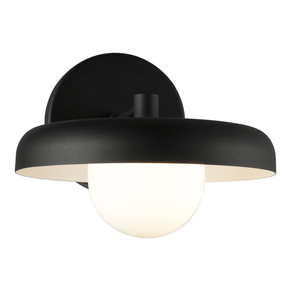 Creston Matte Black Wall Sconce
