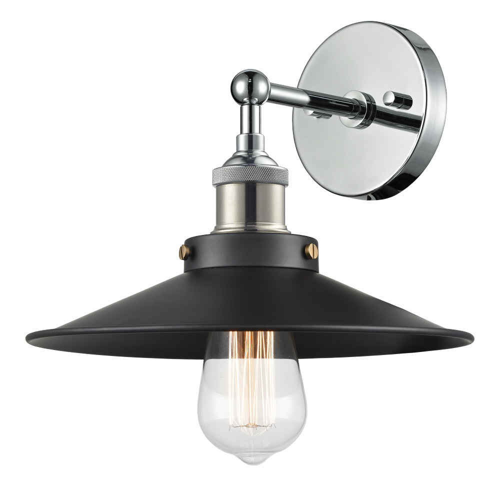 Bulstrode's Workshop Chrome Wall Sconce