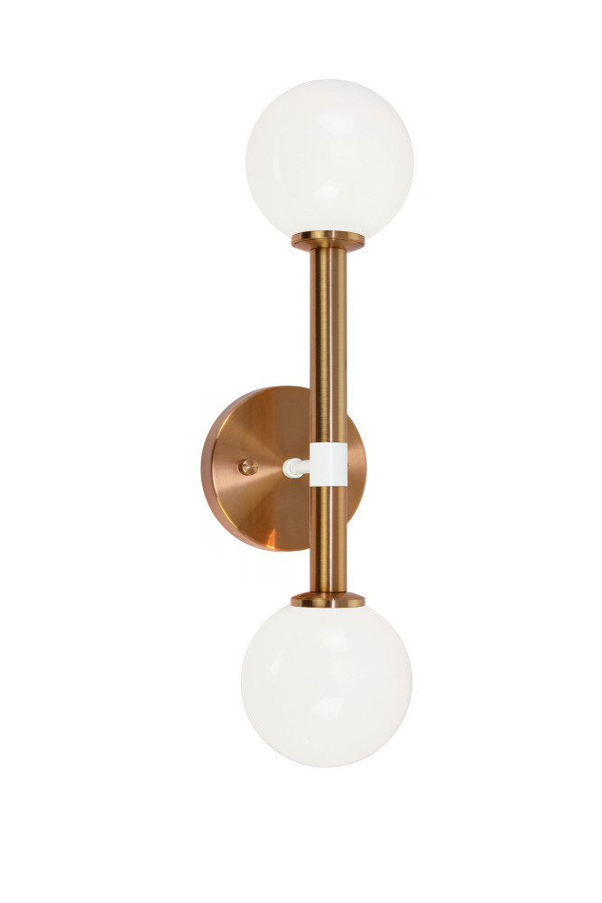 Stellar Aged Gold Brass Wall Sconce