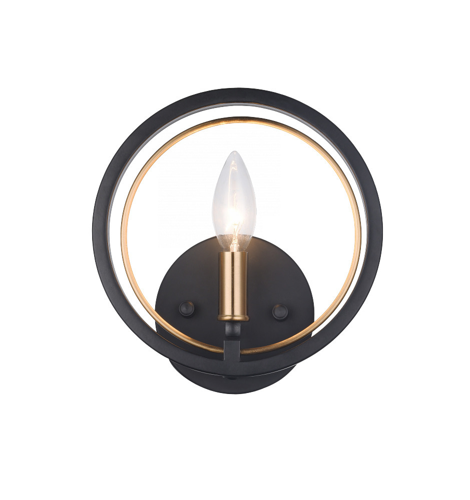 Odyssey Black Wall Sconce