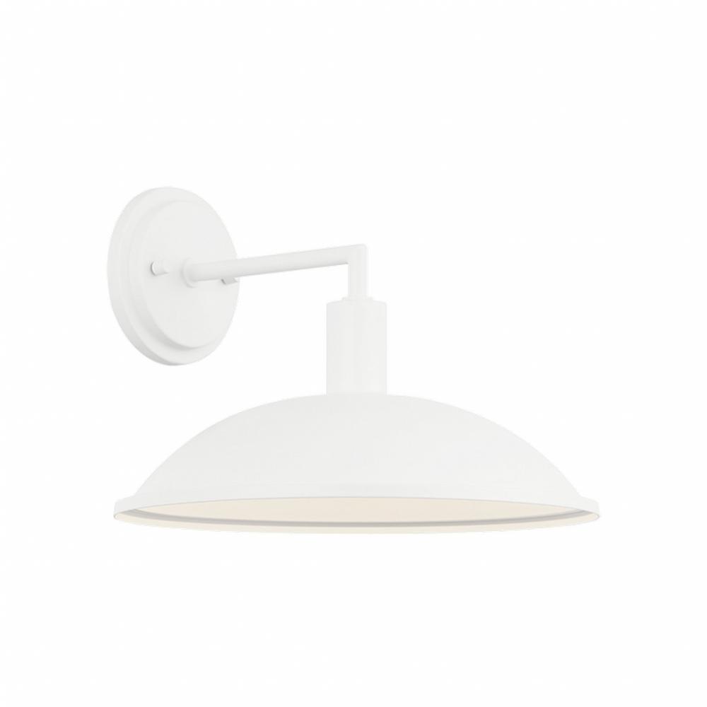 Farmley Matte White Outdoor Lighting