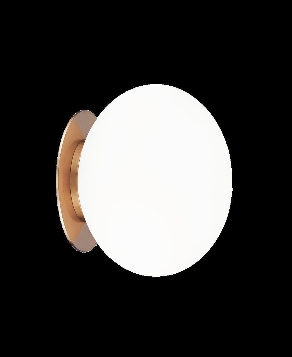 Mayu Aged Gold Brass Wall Sconce / Ceiling Mount