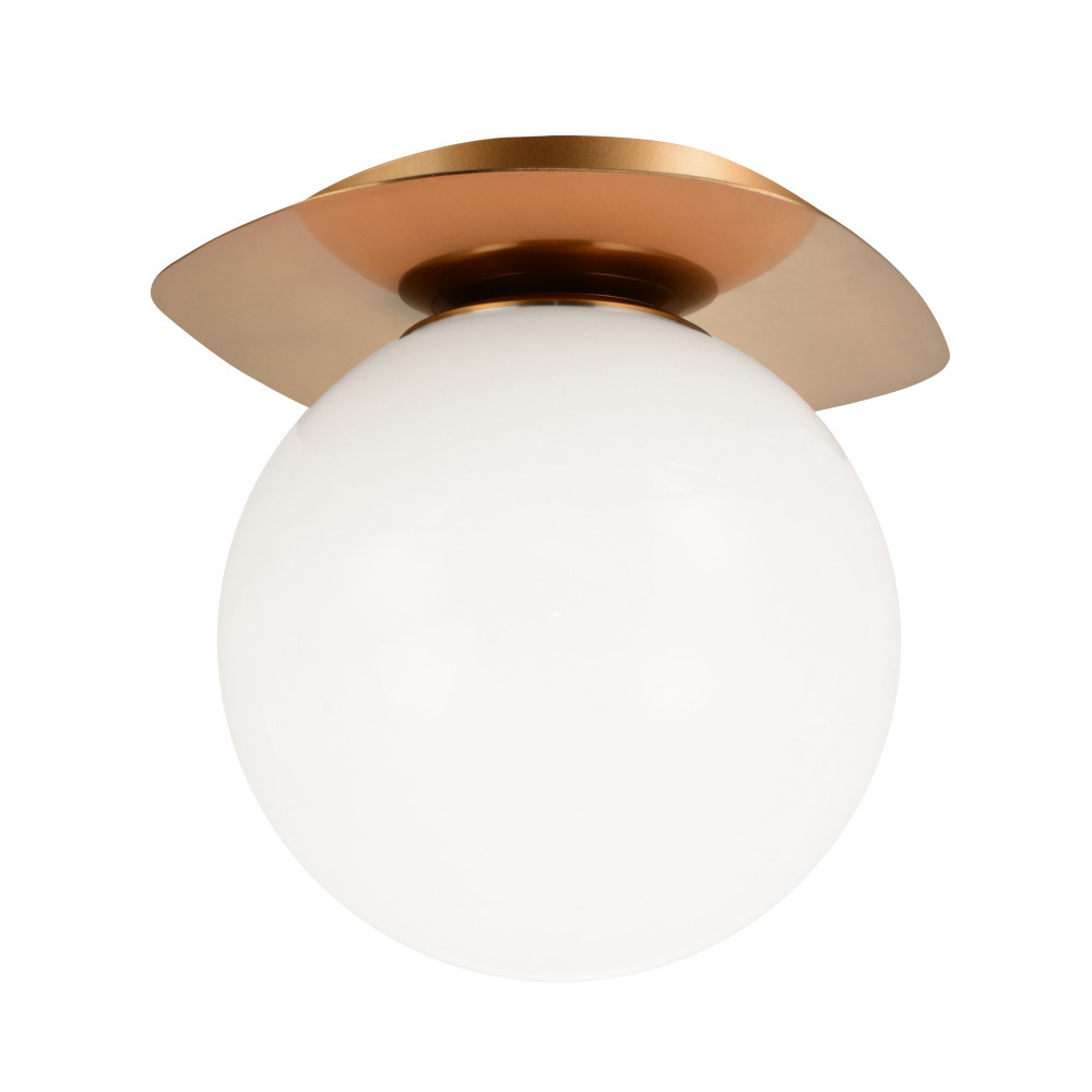 Razz Aged Gold Brass Ceiling Mount