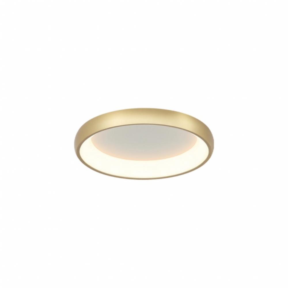 Maverick Brushed Gold Flush Mounts