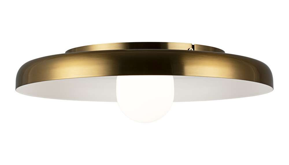 Creston Aged Gold Brass Ceiling Mount