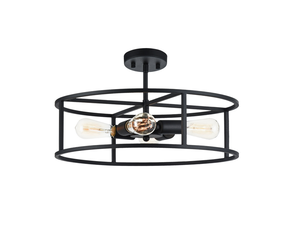 Candid Rusty Black Ceiling Mount