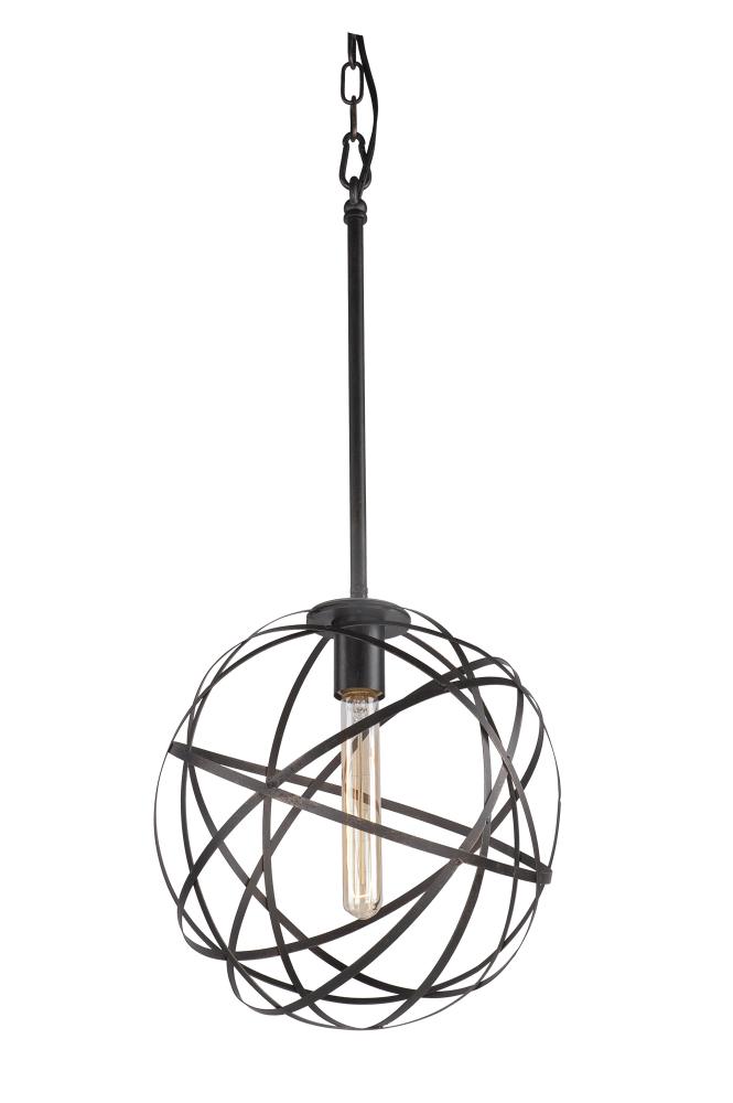 Atom Black Pendant