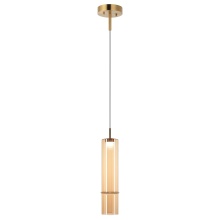 Matteo Lighting C30601AGAM - Bambu Aged Gold Brass Pendant