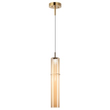 Matteo Lighting C30611AGAM - Bambu Aged Gold Brass Pendant