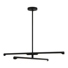 Matteo Lighting C31454MB - Novelle Matte Black Pendant