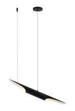 Matteo Lighting C32412MB - Stylus Matte Black Chandelier