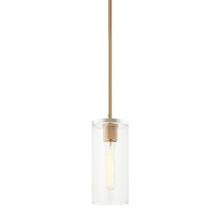 Matteo Lighting C32501AG - Lincoln Aged Gold Brass Pendant