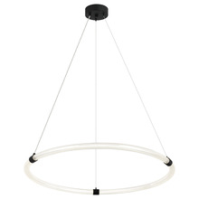 Matteo Lighting C34832MB - Inkara Matte Black Pendant