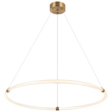Matteo Lighting C34840AG - Inkara Aged Gold Brass Pendant