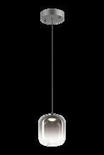 Matteo Lighting C37401MBSM - Refrax Matte Black Pendant