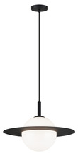 Matteo Lighting C60411BKOP - Saturn Black Pendant
