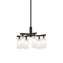 Matteo Lighting C60806BK - Kristof Black Chandelier