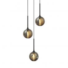 Matteo Lighting C61603MBSM - Jemyca Matte Black Pendant